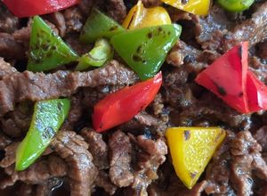 Foto resep Sapi lada hitam ala chinese food halal