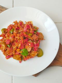 Foto resep Sambal ebi belimbing wuluh petai