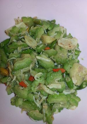 Foto resep Tumis Pare Teri Pedas