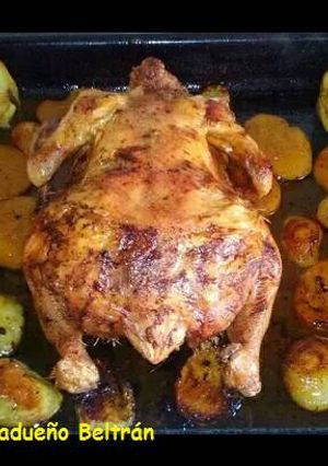 Una foto de Pollo asado 🐔