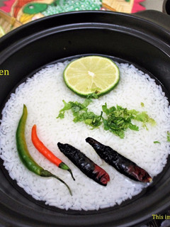 A picture of Panta Bhaat (Fermented Rice - Bengali Style).