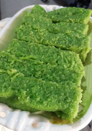Foto resep Bolu kukus jagung bayam