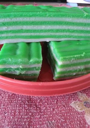 Foto resep Lapis pandan