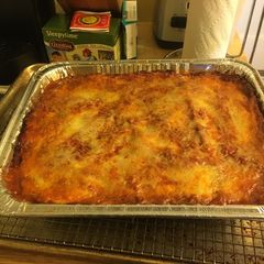 A picture of Eggplant Lasagna.