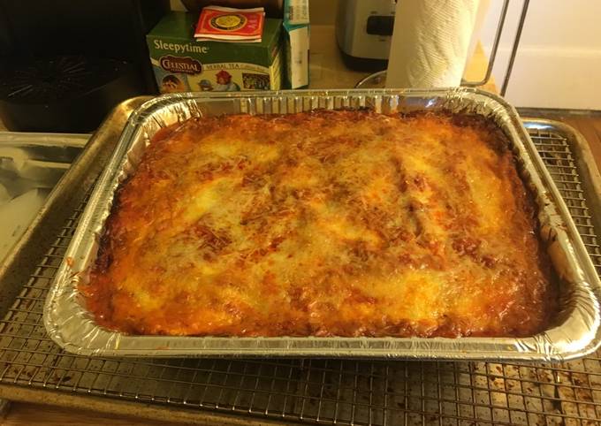 Simple Way to Make Original Eggplant Lasagna for Dinner Recipe
