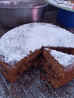 Una foto de Torta de chocolate para la merienda