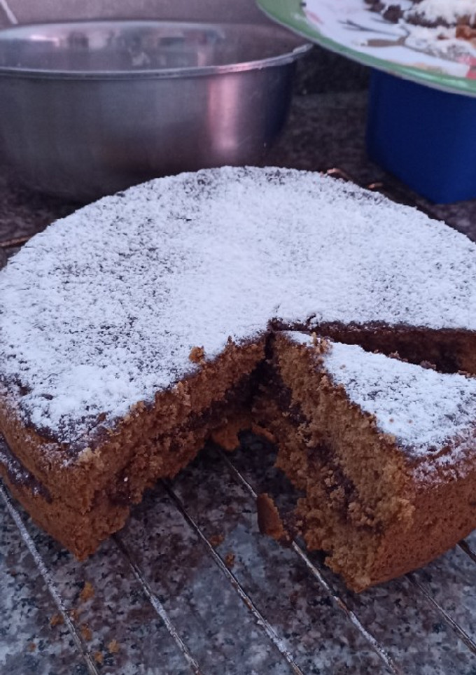 Una foto de Torta de chocolate para la merienda