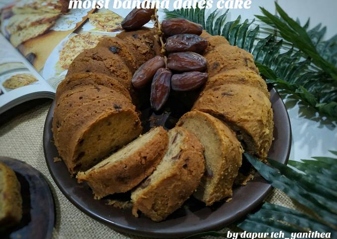 Bagaimana Membuat Moist banana dates cake🍰 yang Sempurna