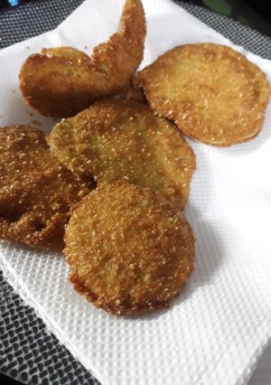 Una foto de Tomate verdes fritos!