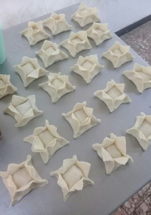 Una foto de PASTELITOS fáciles de dulce de batata y membrillo 😍😍