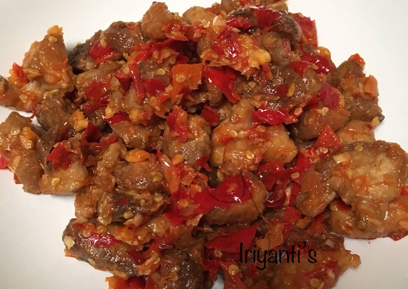 Babi Balado (non halal)