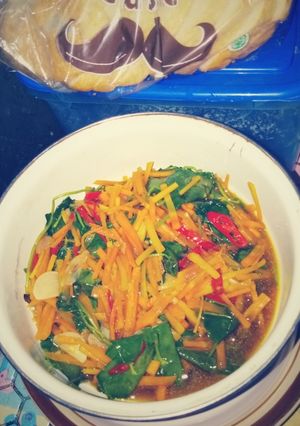 Foto resep Tumis Wortel Pegagan Saos Tiram