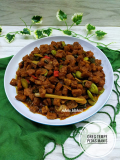 Foto resep Oreg Tempe Pedas Manis