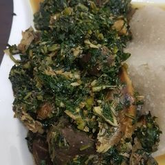 A picture of Vegetable soup.
