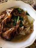 Fried Chicken Noodle Soup