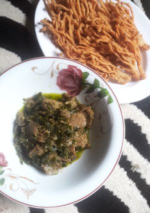 Foto resep Daging sapi bumbu ijo