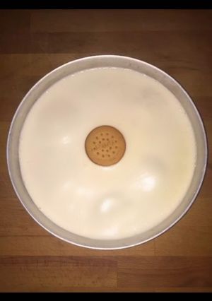Una foto de Tarta fría leche condensada y limón