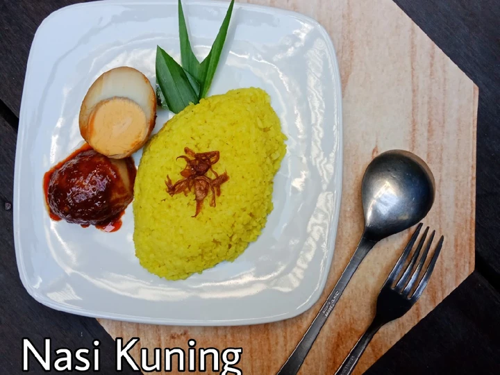 Langkah Gampang Membuat Resep  Nasi Kuning Super Simpel yang Lezat, Menggugah Selera