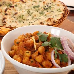 Pindi ke chole A picture of Pindi ke chole.