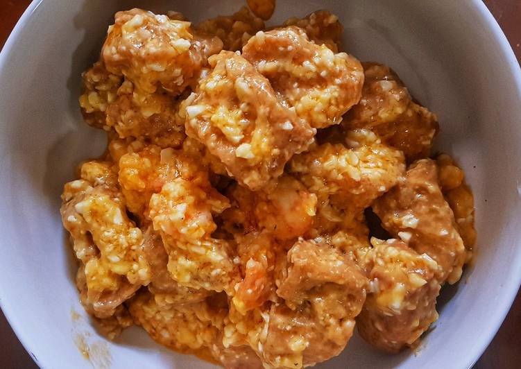 Tahu Udang Telur Asin