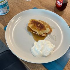 A picture of Canadian Buttermilk Pancakes.