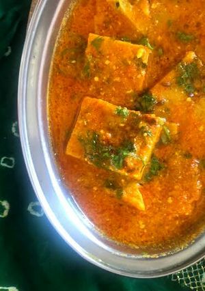 A picture of Patodi Chii Aamti.