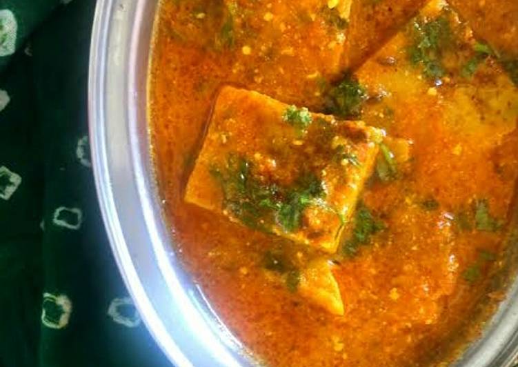 Recipe of Homemade Patodi Chii Aamti