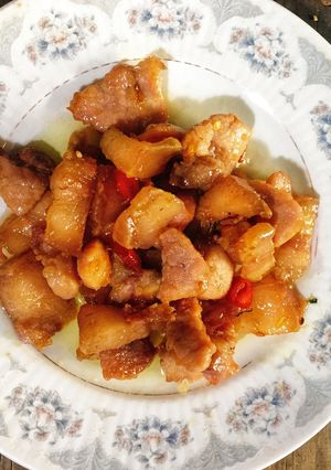 Hình của món Thịt rang.