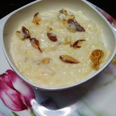 A picture of Custard kheer.
