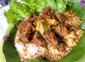 Foto resep Nasi Gandul Dan Tips Menghilangkan Bau Amis Daging