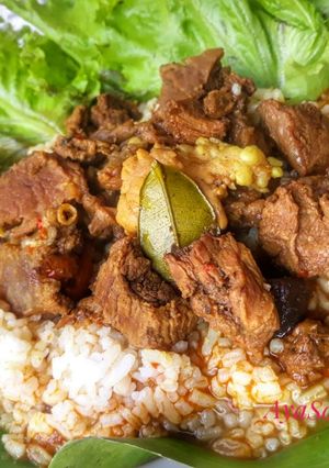 Foto resep Nasi Gandul Dan Tips Menghilangkan Bau Amis Daging