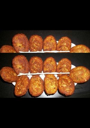 A picture of Crunchy cutlets.