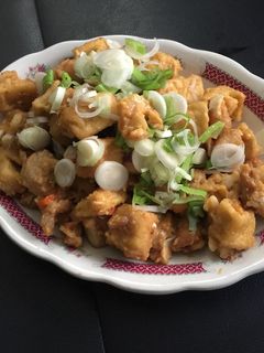 Foto resep Ayam tahu saus telur Asin