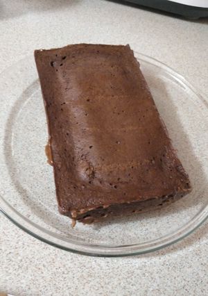 Una foto de Bizcocho de chocolate light en microondas