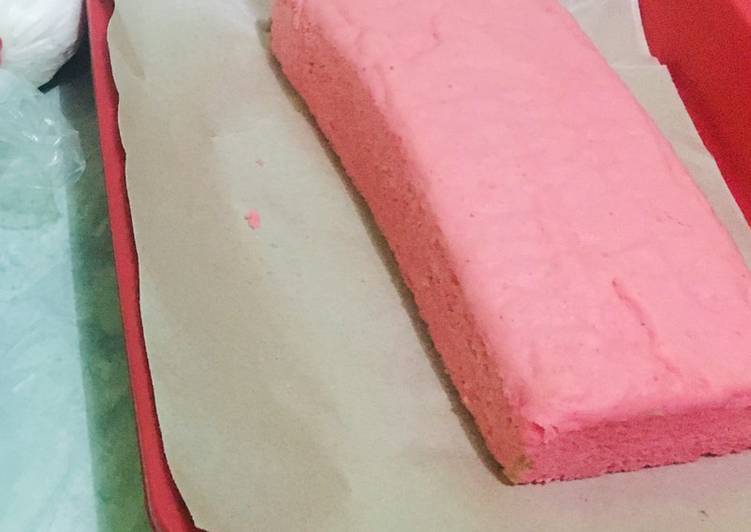 Langkah Mudah untuk Menyiapkan Bolu pop ice emergency, Enak Banget