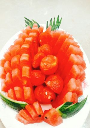 Hình của món Trang trí dưa hấu.