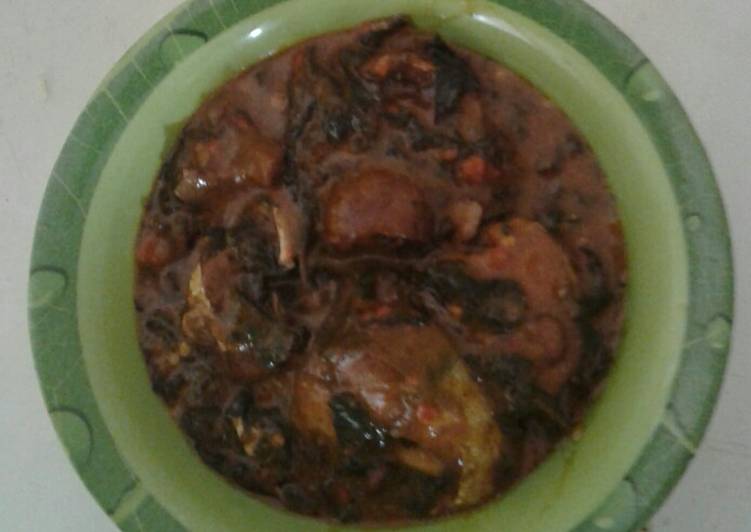 Step-by-Step Guide to Prepare Fried ogbono soup