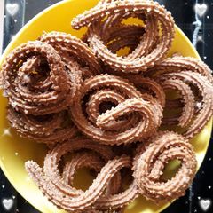 A picture of Ragi Murukku.