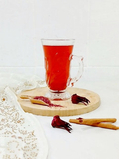 عکسی از دستور دمنوش چای ترش و دارچین 👌😍 (پودر چای ترش)