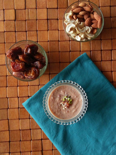 A picture of Dates Kheer.