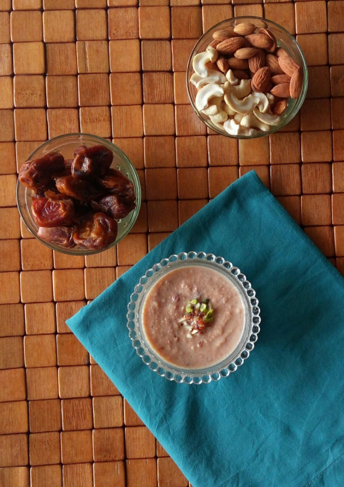 A picture of Dates Kheer.