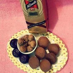 A picture of Christmas Wine Plum Cake/Muffins.
