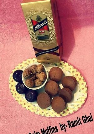A picture of Christmas Wine Plum Cake/Muffins.