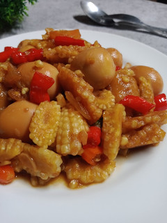 Foto resep Tumis Putren Telur Puyuh Saus Tiram