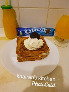 Oreo French Toast ainihin hoton girkin