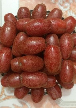 Hình của món Nhót chín ngâm đường.