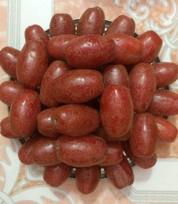 Hình của món Nhót chín ngâm đường.