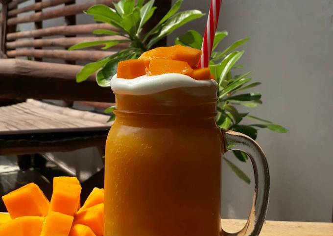 Resep Jus Mangga Kekinian Mango Thai Oleh Ariani Widya Cookpad 4000