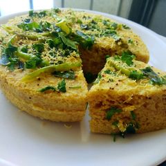 A picture of Instant Dhokla.