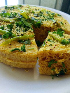 A picture of Instant Dhokla.
